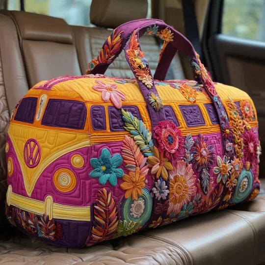Sac de voyage matelassé Van hippie III – Manon Deauville