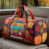 Sac de voyage matelassé - Van hippie d'automne II