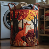Panier à linge matelassé - Renard d'automne III