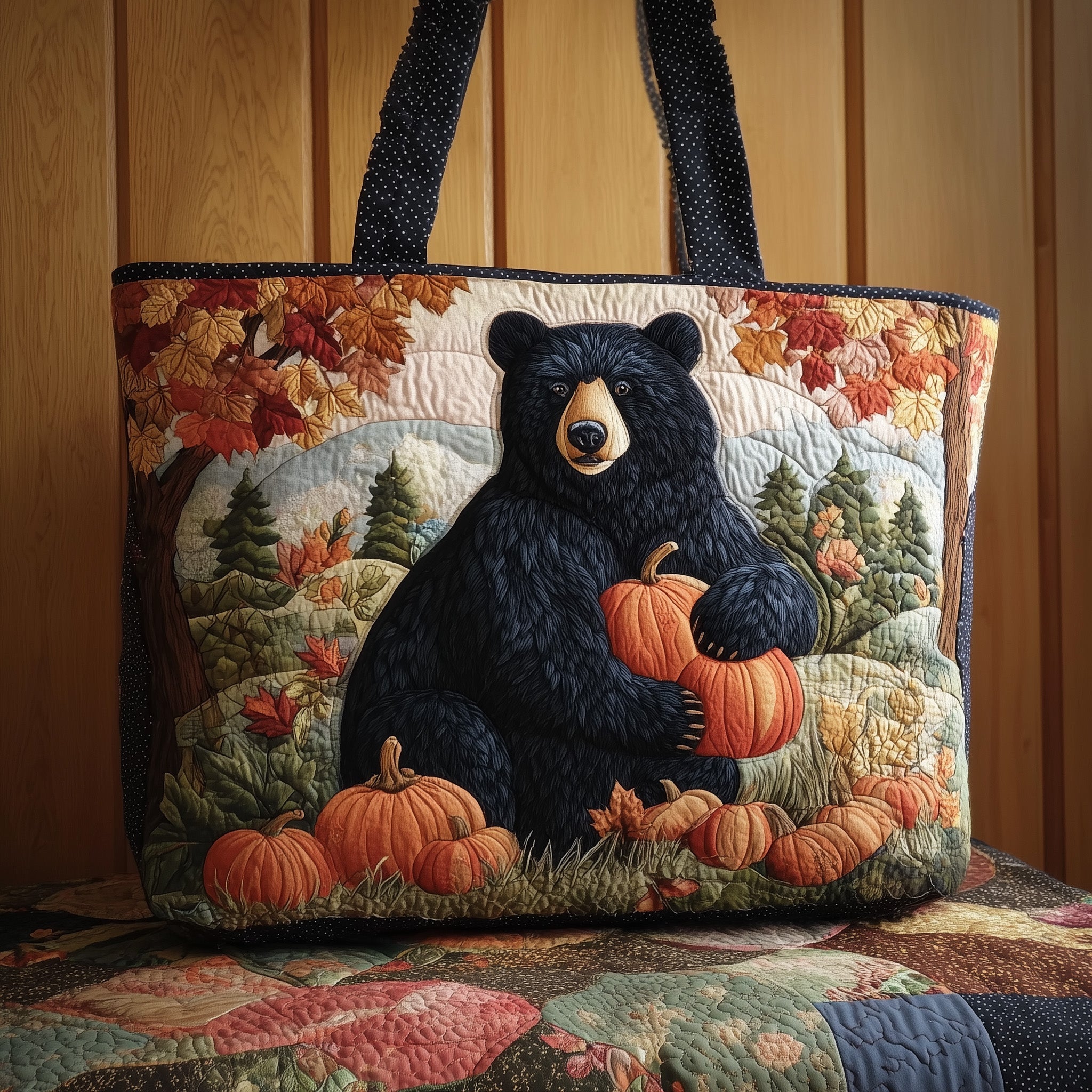 Sac Artisanal - Ours brun d'automne