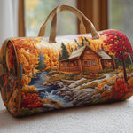 Sac de voyage matelassé - Chalet d'automne III