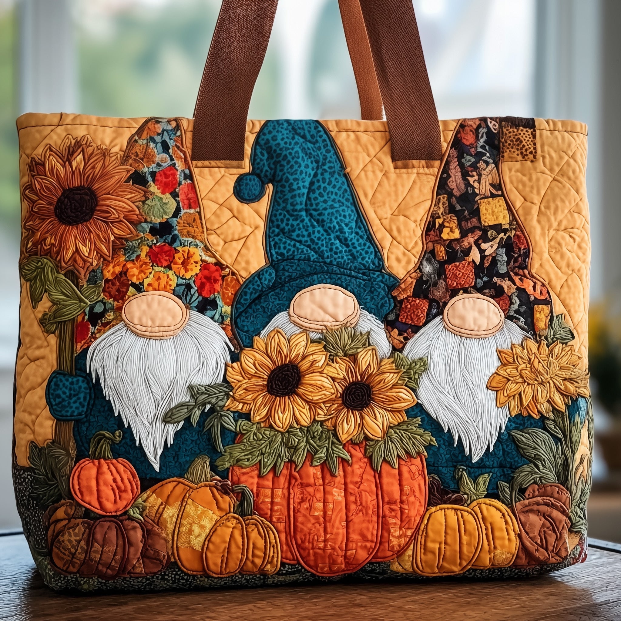 Sac Artisanal - Adorables gnomes d'automne