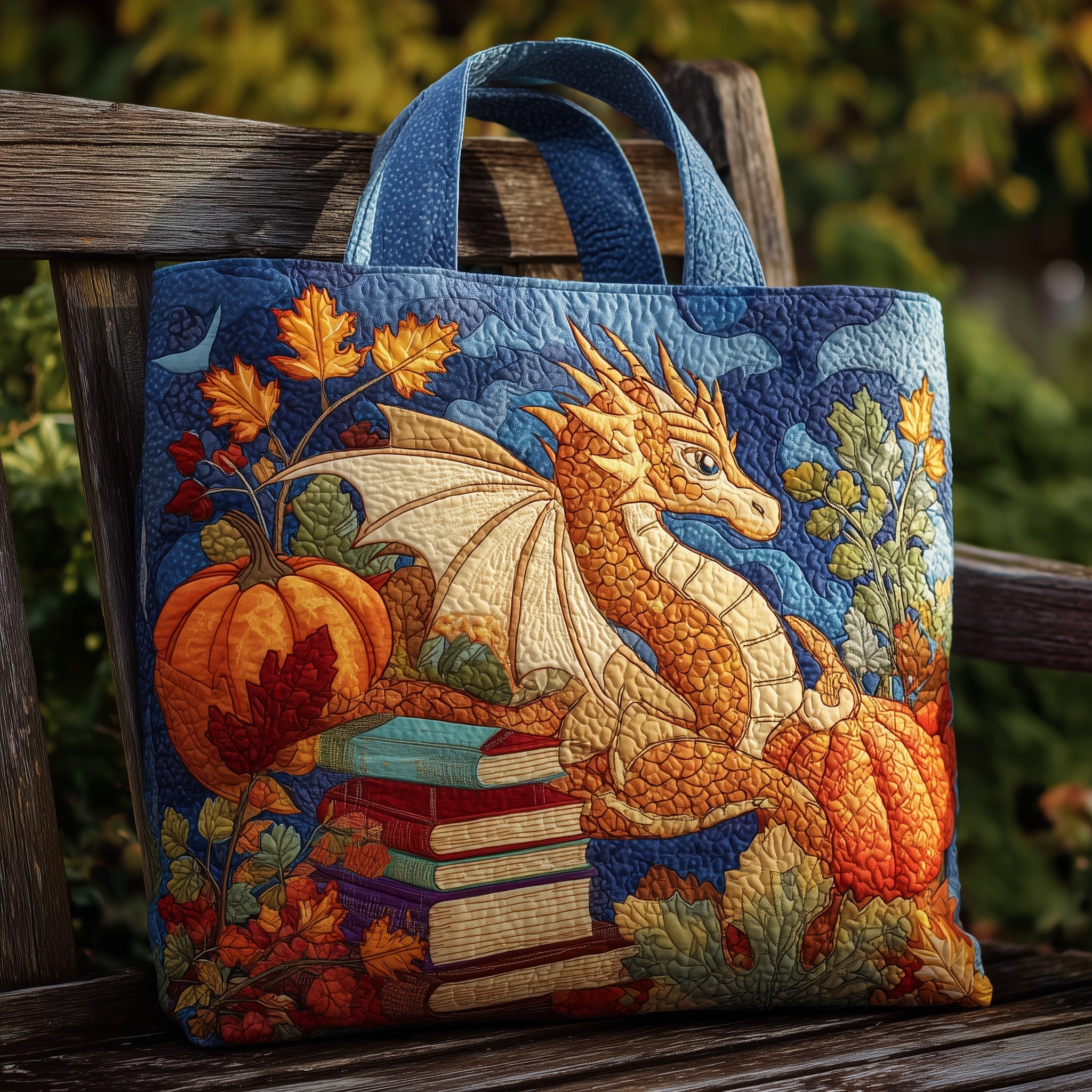 Sac Artisanal - Dragon d'automne III