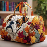 Sac de voyage matelassé - Bouledogue d'automne