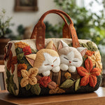 Sac de voyage matelassé - Chat d'automne II