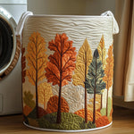 Panier à linge matelassé - Forêt d'automne IV