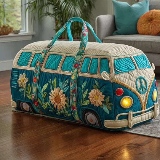 Sac de voyage matelassé Van hippie II – Manon Deauville