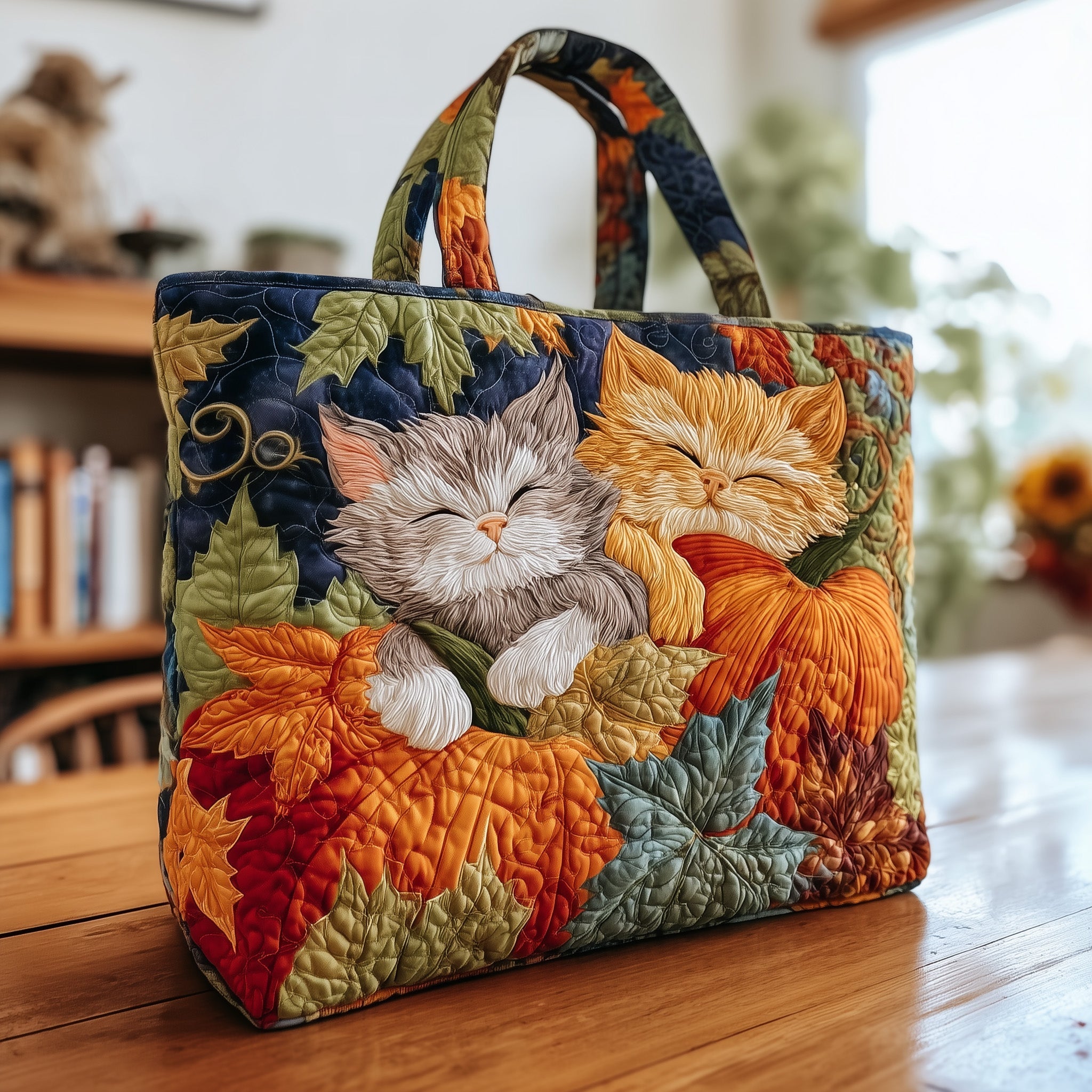 Sac Artisanal - Chat rêveur