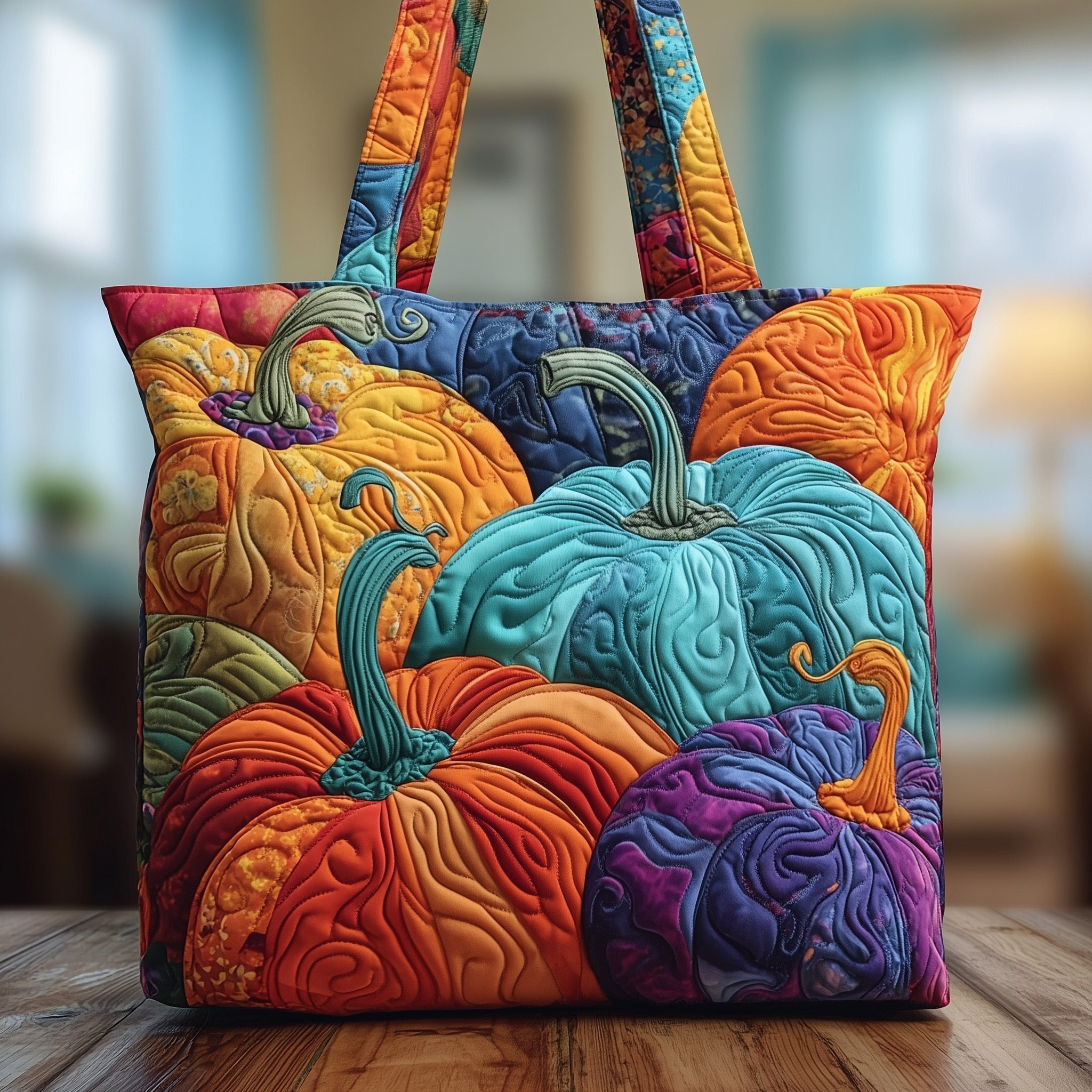 Sac Artisanal - Récolte de citrouilles