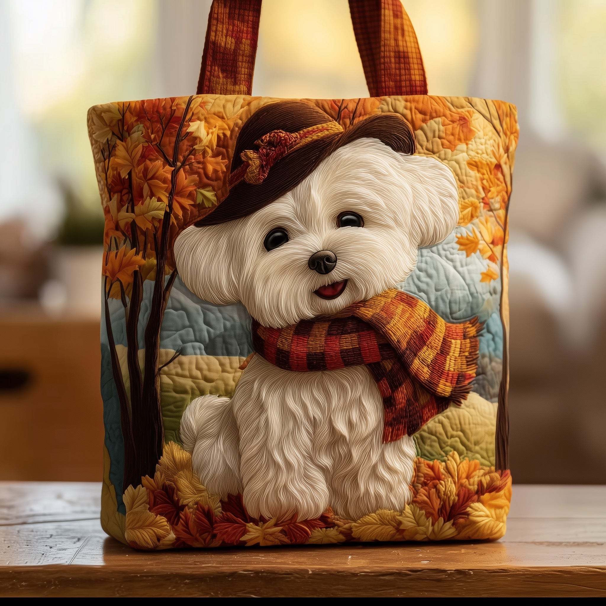 Sac Artisanal - Bichon d'automne