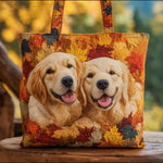 Sac Artisanal - Golden retriever d'automne IV