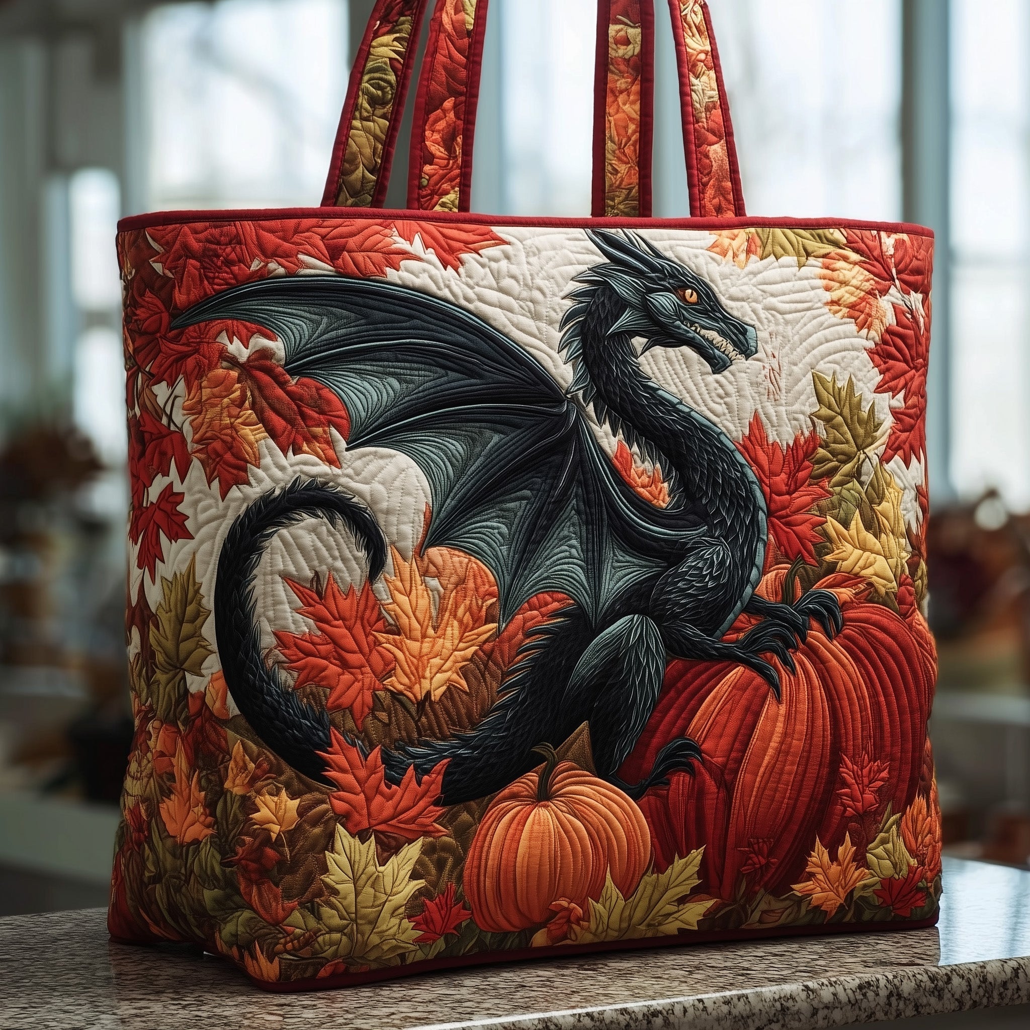 Sac Artisanal - Dragon d'automne VIII
