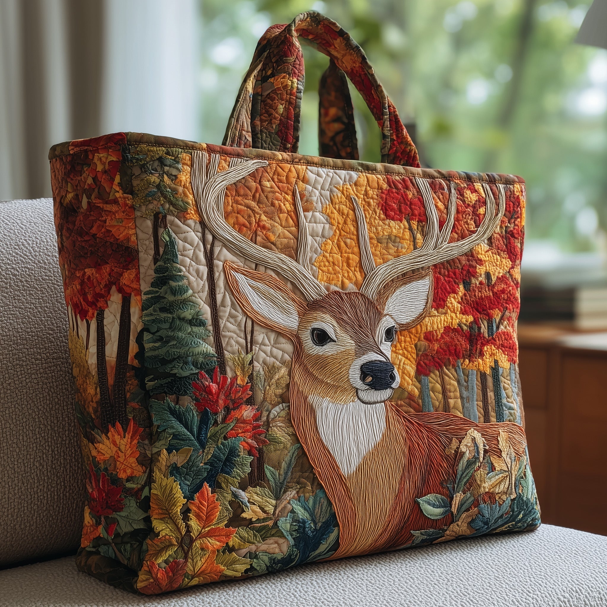 Sac Artisanal - Bois de cerf d'automne III