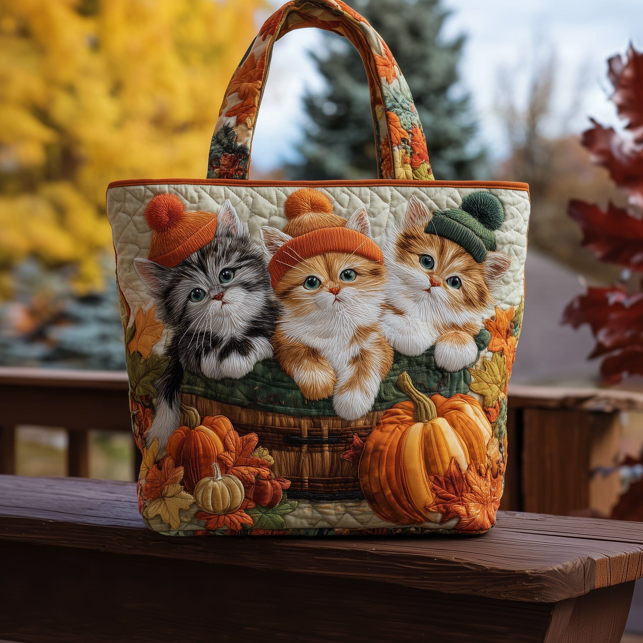 Sac Artisanal - Ronron d'automne V