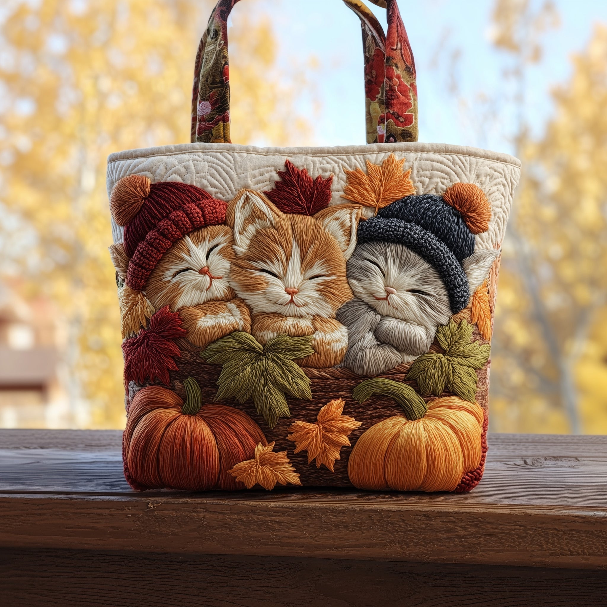 Sac Artisanal - Ronron d'automne VIII