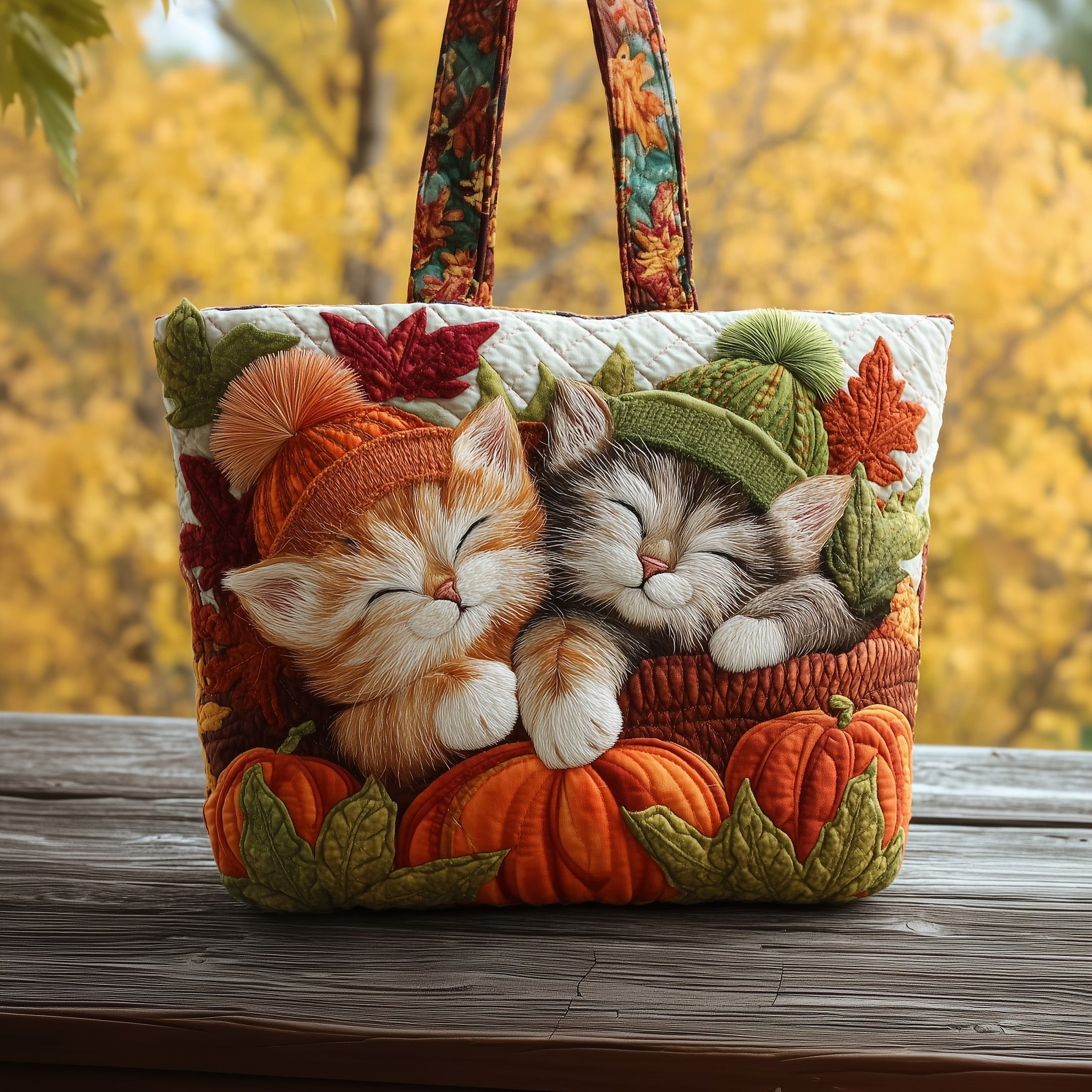 Sac Artisanal - Ronron d'automne IX