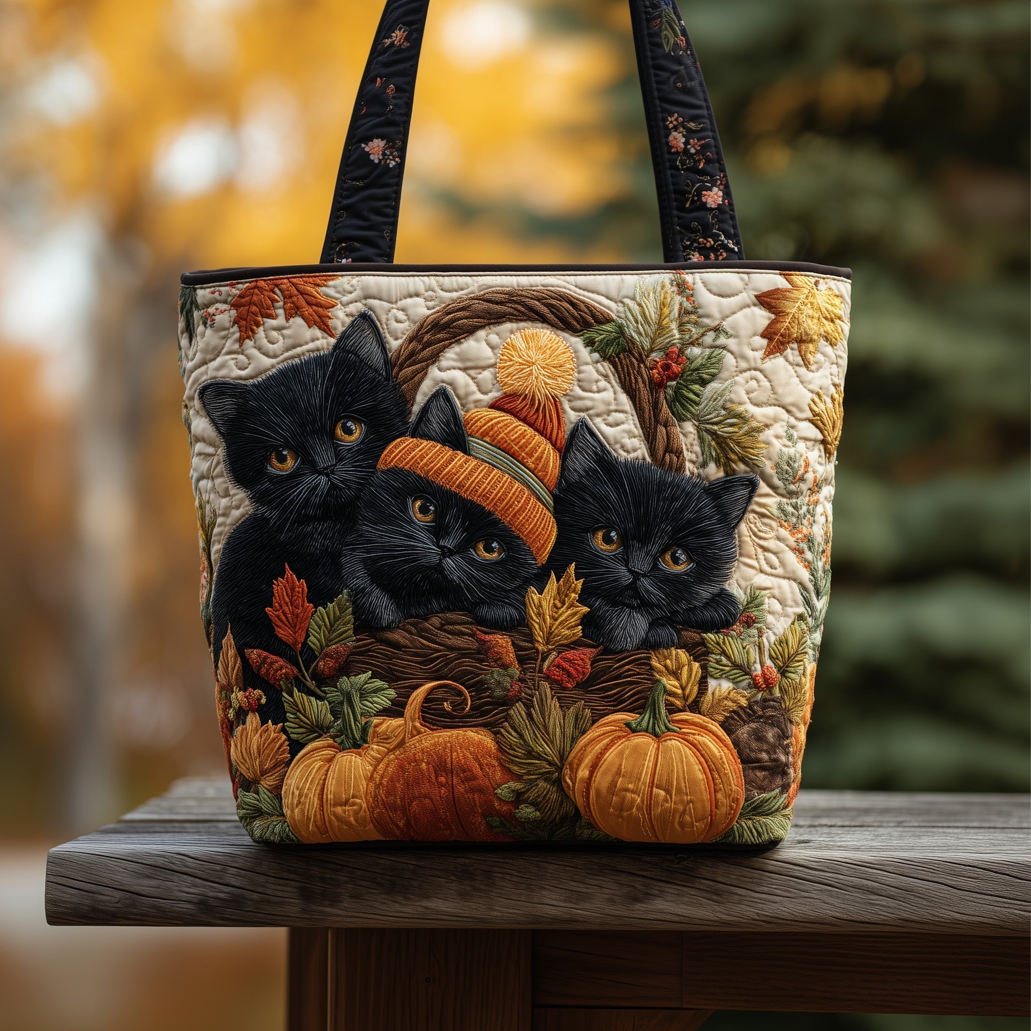 Sac Artisanal - Ronron d'automne XII