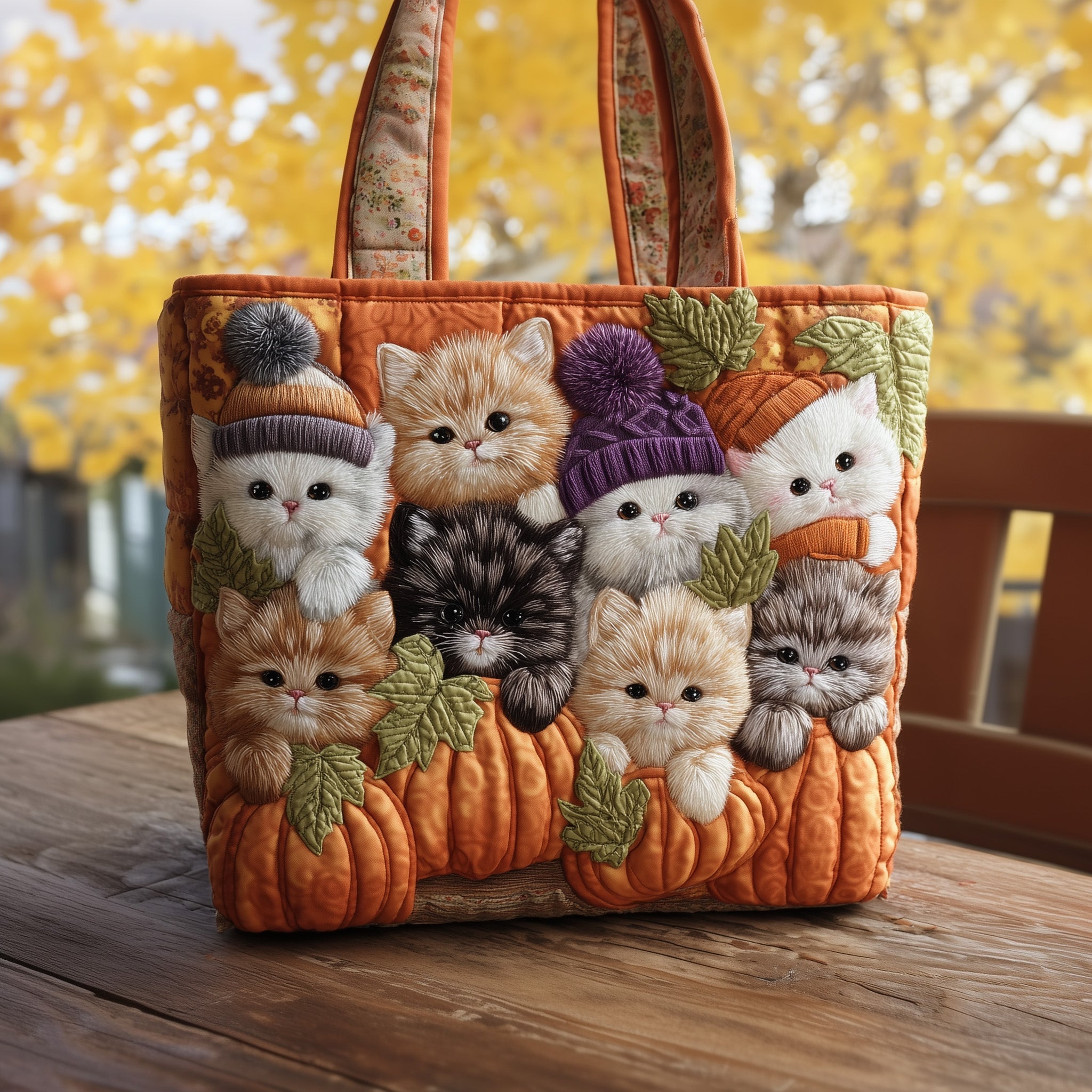 Sac Artisanal - Ronron d'automne