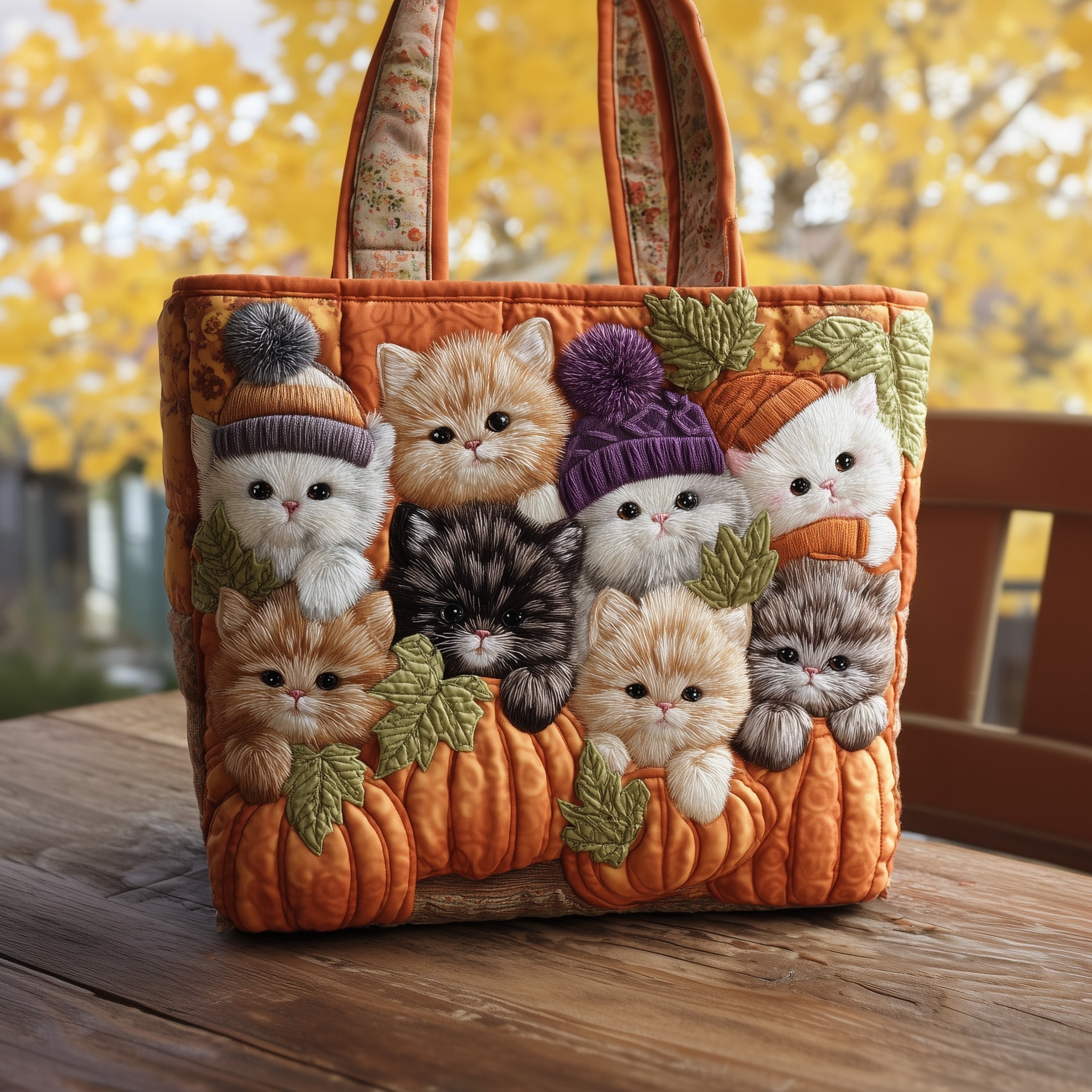Sac Artisanal - Ronron d'automne XIII