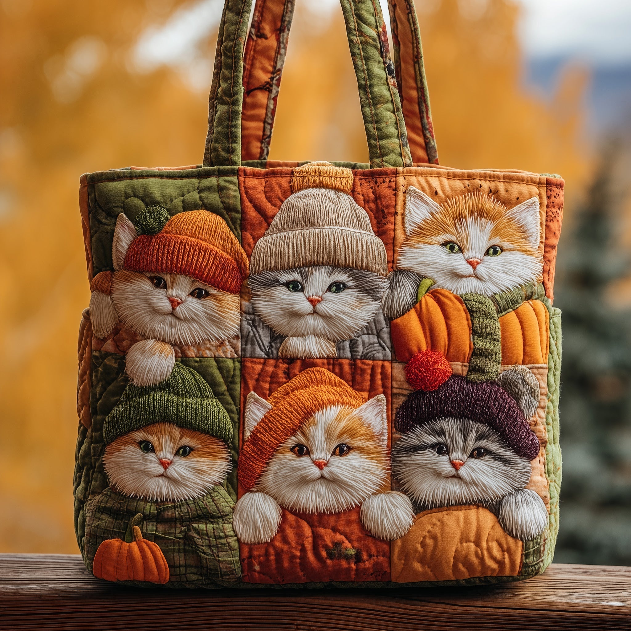 Sac Artisanal - Ronron d'automne XIV