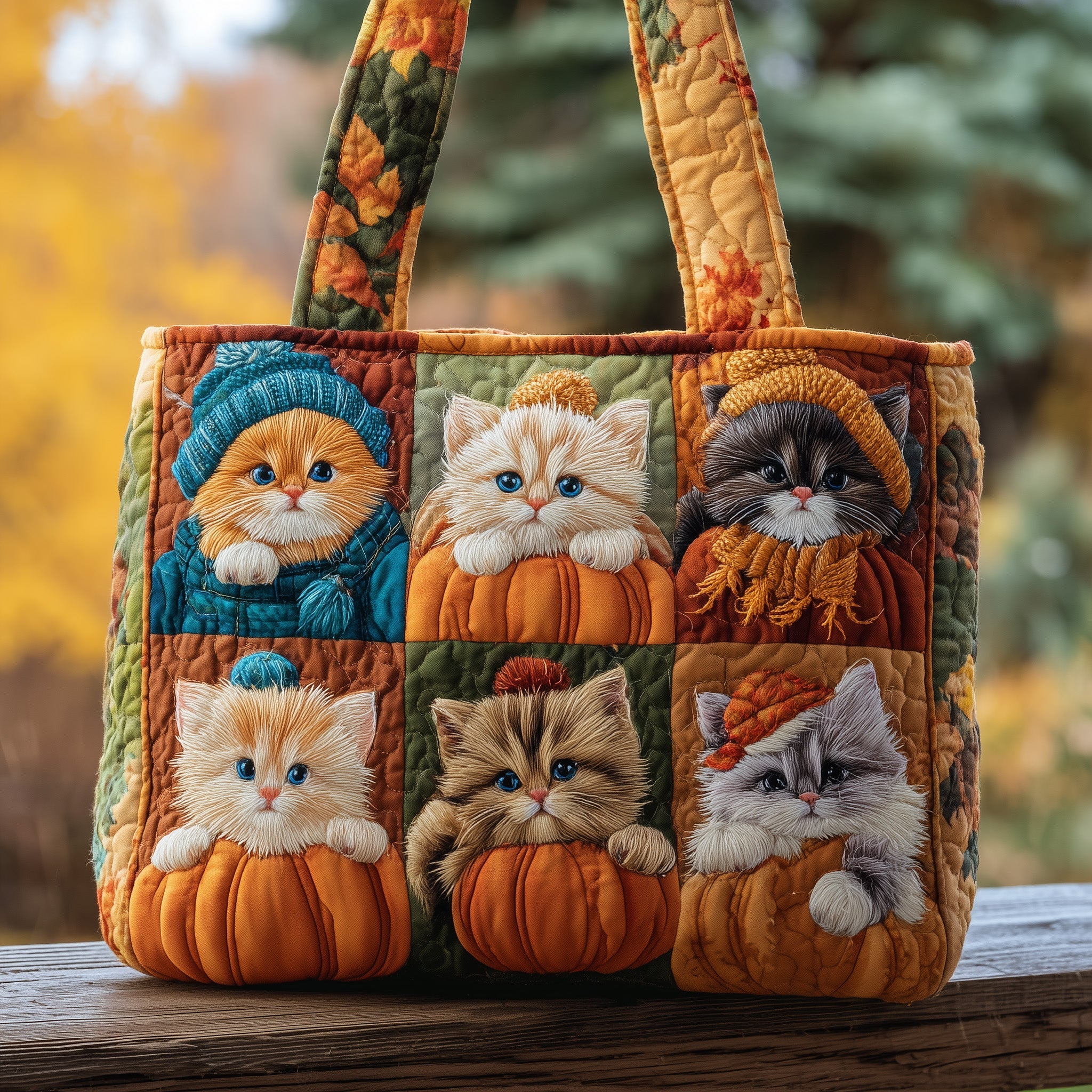 Sac Artisanal - Ronron d'automne XV