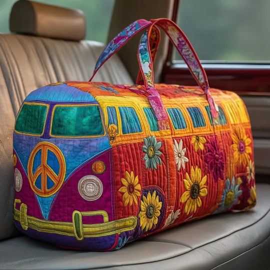 Sac de voyage matelassé Van hippie IV – Manon Deauville