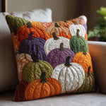 Housse de coussin matelassée - Brise d'automne