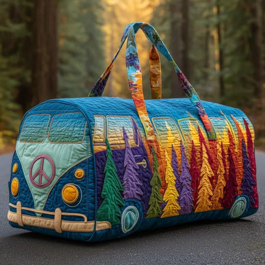Sac de voyage matelassé Esprit aventurier – Manon Deauville