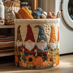 Panier à linge matelassé - Fantaisie d'automne II