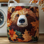 Panier à linge matelassé - Ours d'automne III