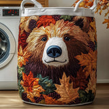 Panier à linge matelassé - Ours d'automne III