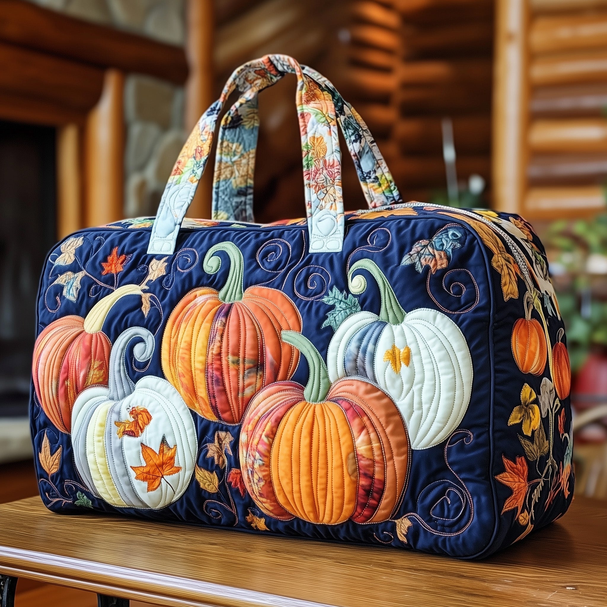 Sac de voyage matelassé - Automne rustique IV