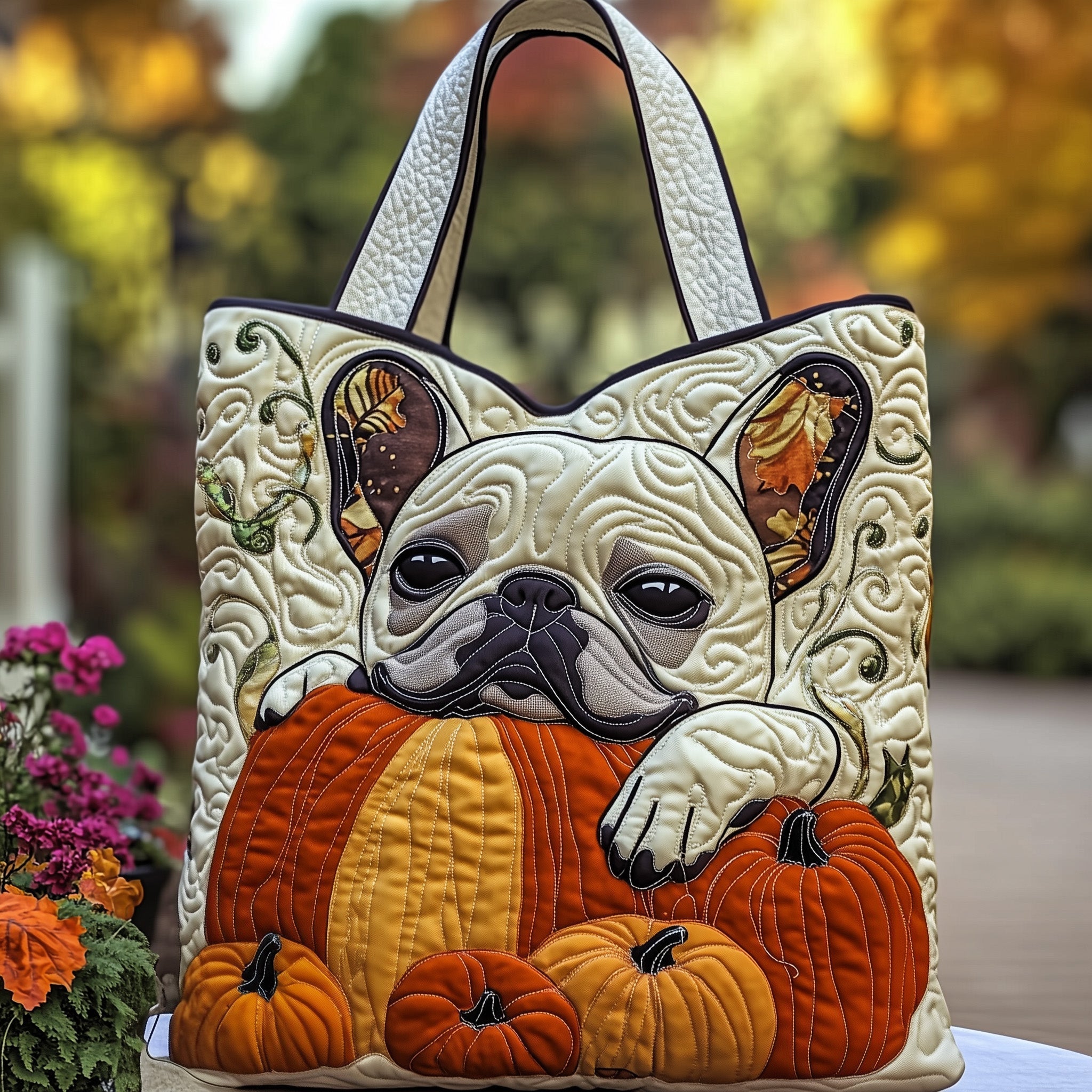 Sac Artisanal - Bouledogue français paresseux