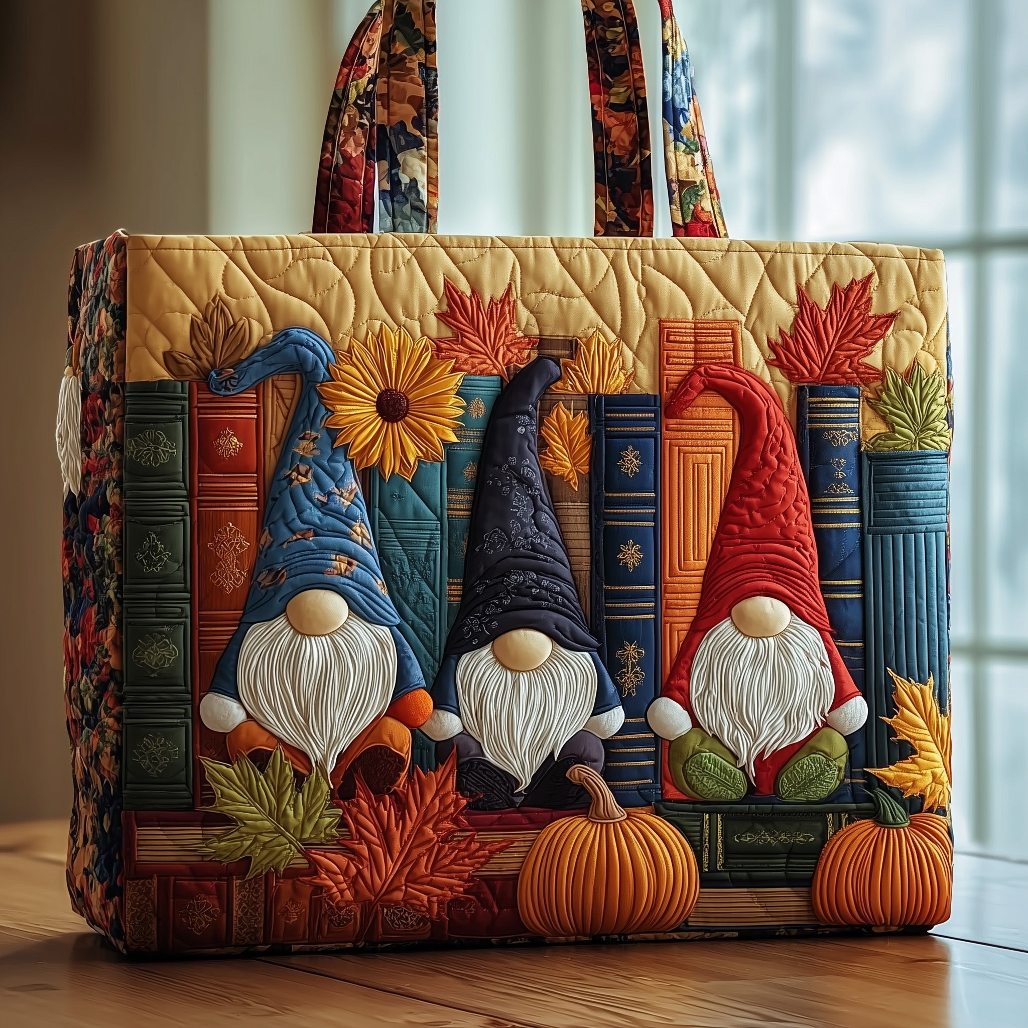 Sac Artisanal - Bibliothèque d'automne