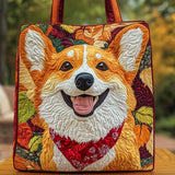 Sac Artisanal - Corgi d'automne III