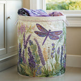 Panier à linge matelassé - Libellule Dorée