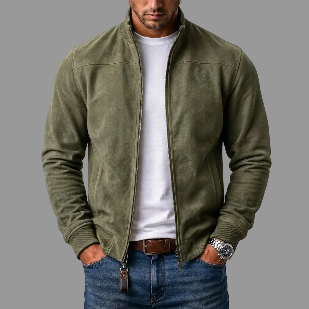 Marco | Veste bomber en suède
