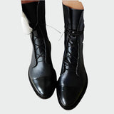 Brunhild | Bottes en Cuir Orthopédiques