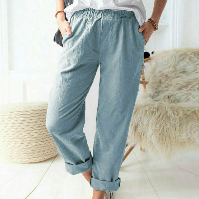 Noémie - Pantalon à Structure Douce