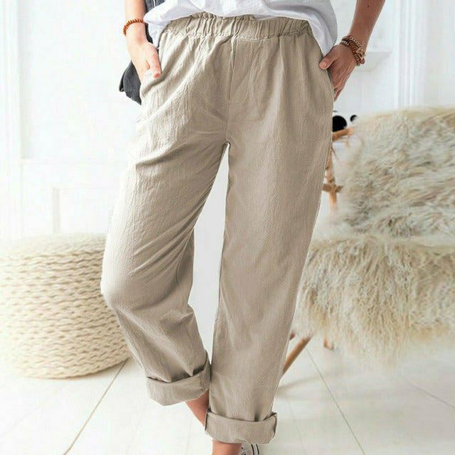 Noémie - Pantalon à Structure Douce