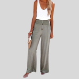 Rosine - Pantalon Taille Haute Détendu