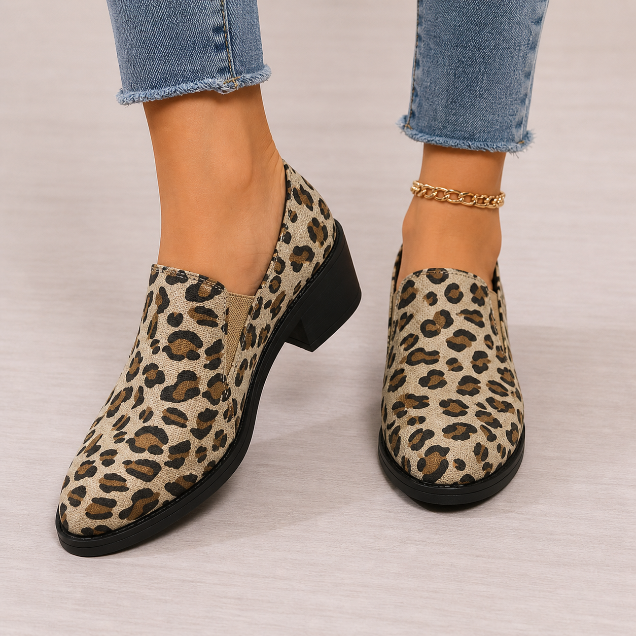 Gaia | Mocassin Léopard
