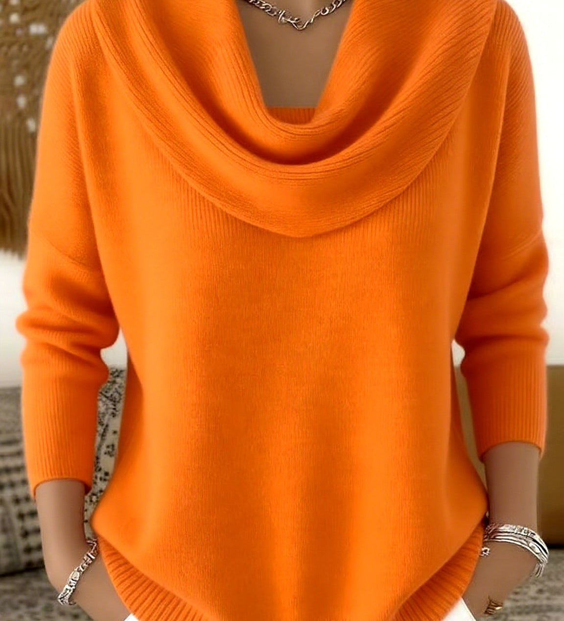 Chloé | Pull à Col Drapé