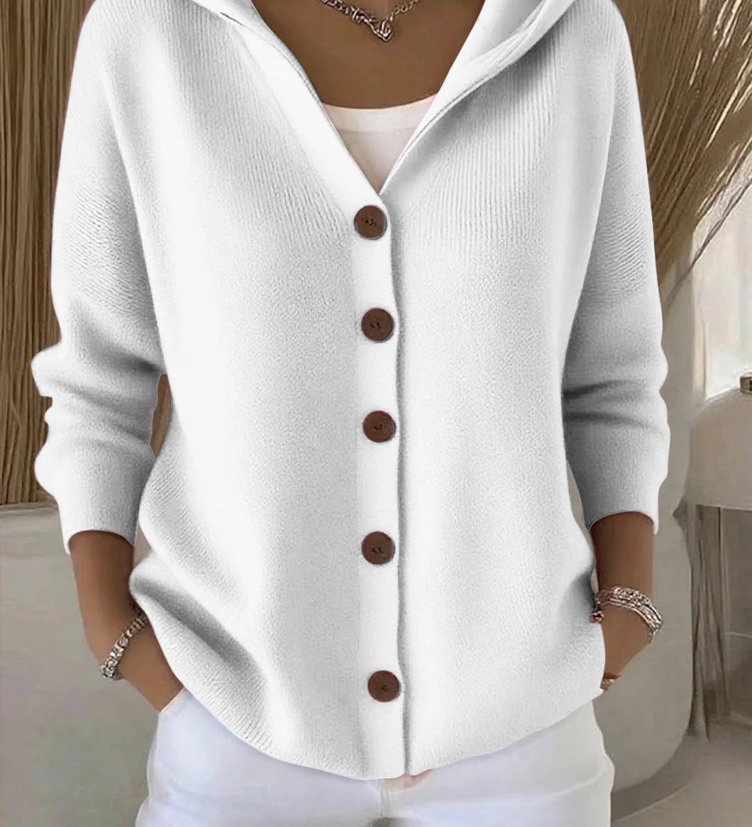 Éloïse | Veste en Tricot avec Capuche