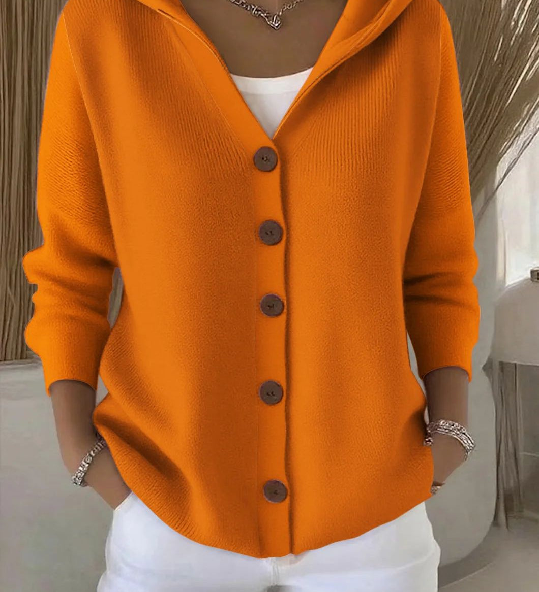 Éloïse | Veste en Tricot avec Capuche
