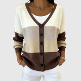 Alice | Cardigan Douillet En Maille Boutonné