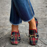 Laetitia | Mocassin à Carreaux