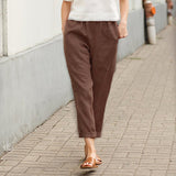 Christelle - Pantalons Amples avec Poches
