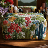 Trousse de toilette matelassée - Cactus Sympathique