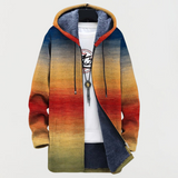Caroline | Manteau au Dégradé Coucher de Soleil